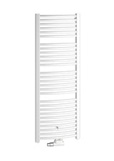 Kermi Badheizkörper Basic-50 R, gebogen, Mittel- / Seitenanschluss, 1770x599 mm (HxL), weiß, ER01M1800602XXK