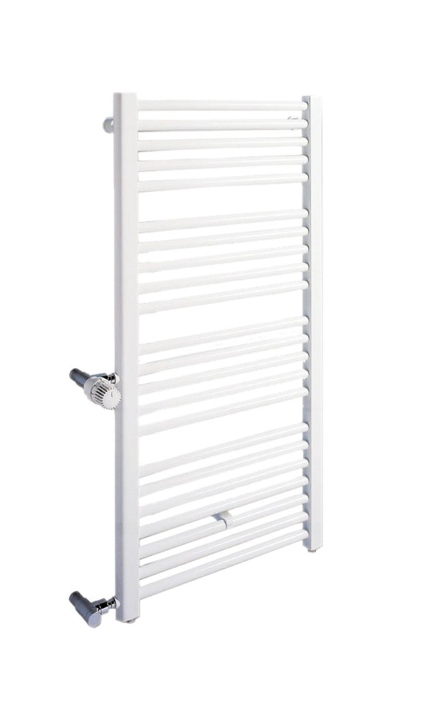 Kermi Austausch-Badheizkörper Basic-D, gerade, Anschluss rechts, 1172x749 mm (HxL), weiß, E001D12007524XK