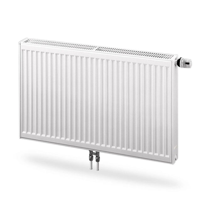 Purmo Compact Ventilheizkörper Mittelanschluss Typ 11 900x600mm Ventilposition rechts F08110900601030