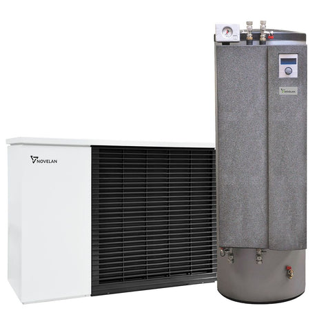 Paket Novelan Luft/Wasser-Wärmepumpe LAD-9 9,0kW mit Compact Station Dual CSD 103609CSD22