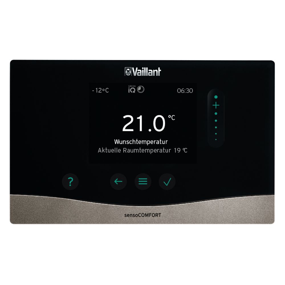 Vaillant Heizungsregler sensoCOMFORT VRC 720, eBUS-Schnittstelle, 0020260914