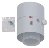 Vaillant Zwischenstück m. Prüföffnungen für Luft-/Abgasführung, PP, 80/125 mm, 301369