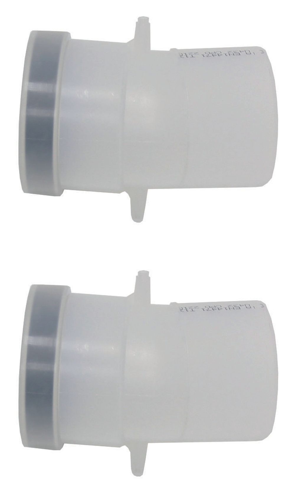 Vaillant Bogen 15 Grad (2 St.) Brennw. für starre Abgasleitung DN 80, PP, 303257