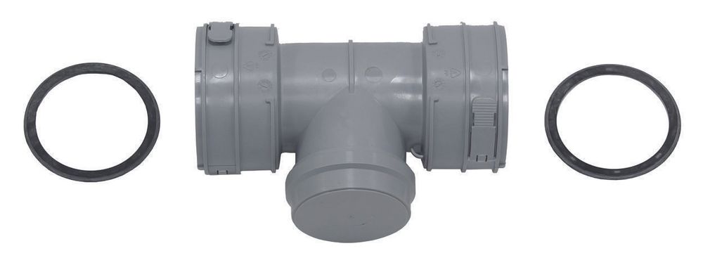 Vaillant Set 2 Revisionselement, Brennw. für flexible Abgasleitung DN 80, PP, 303511