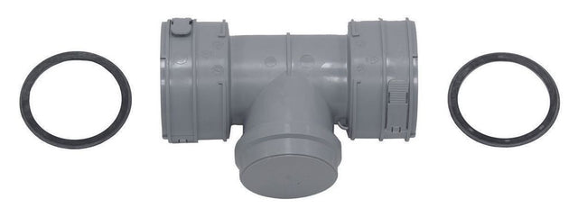 Vaillant Set 2 Revisionselement, Brennw. für flexible Abgasleitung DN 80, PP, 303511
