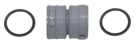 Vaillant Set 3 Verbindungsstück Brennw. für flexible Abgasleitung DN 80, PP, 303512