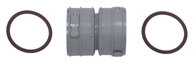 Vaillant Set 3 Verbindungsstück Brennw. für flexible Abgasleitung DN 100, PP, 303518