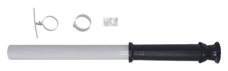 Vaillant senk. Dachdurchführung turboTEC Luft-/Abgasführung, 60/100 mm, schwarz, 303830