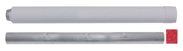 Vaillant Verlängerung turboTEC kürzbar Luft-/Abgasführung, Alu, 60/100mm, 1,0 m, 303833