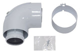 Vaillant Revisionsbogen 90 Grad turboTEC konzentr. Alu, 60/100mm, m. Reinigungsd., 303836
