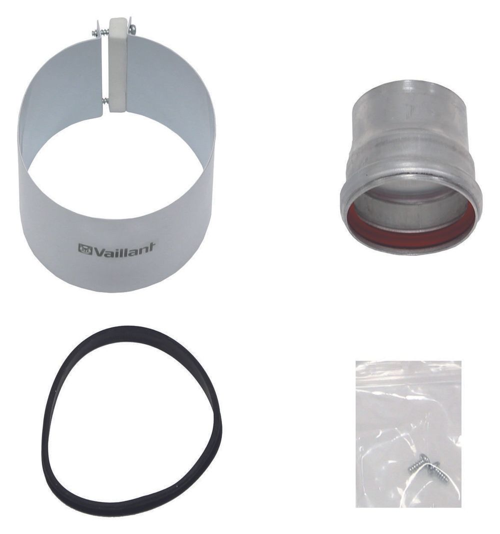 Vaillant Übergangsstück turboTEC 60/100 mm auf 63/96 mm, Alu, 303844