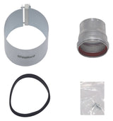 Vaillant Übergangsstück turboTEC 60/100 mm auf 63/96 mm, Alu, 303844