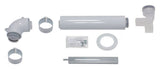 Vaillant Basis-Anschluss-Set Brennwert 60/100 PP an Abgasl. DN 80 im Schacht, 303920