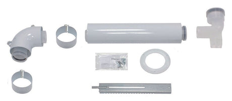Vaillant Basis-Anschluss-Set Brennwert 60/100 PP an Abgasl. DN 80 im Schacht, 303920