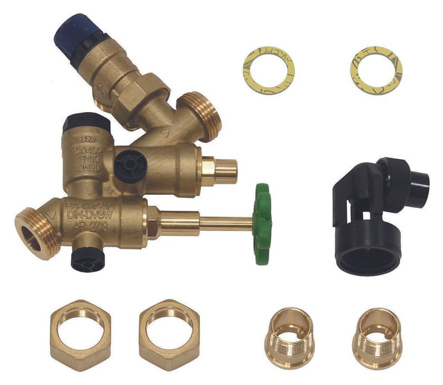 Vaillant Speicher-Sicherheitsgruppe für Speicher über 200 l, 10 bar, R 3/4, 305827