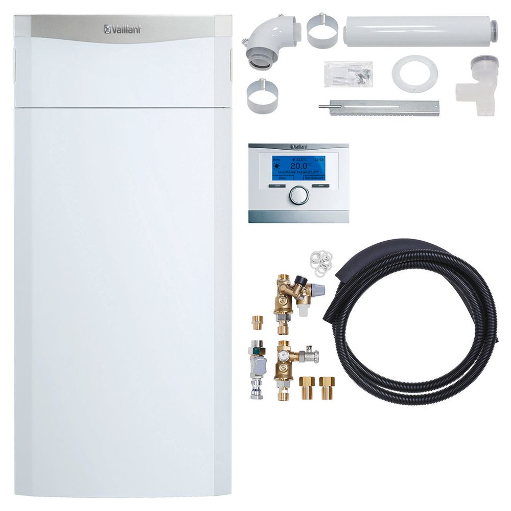 Vaillant Paket 1.405/5 ecoCOMPACT VSC206 VRC 700/6, Set baus., Luft/Abgas Starr, 0010029726
