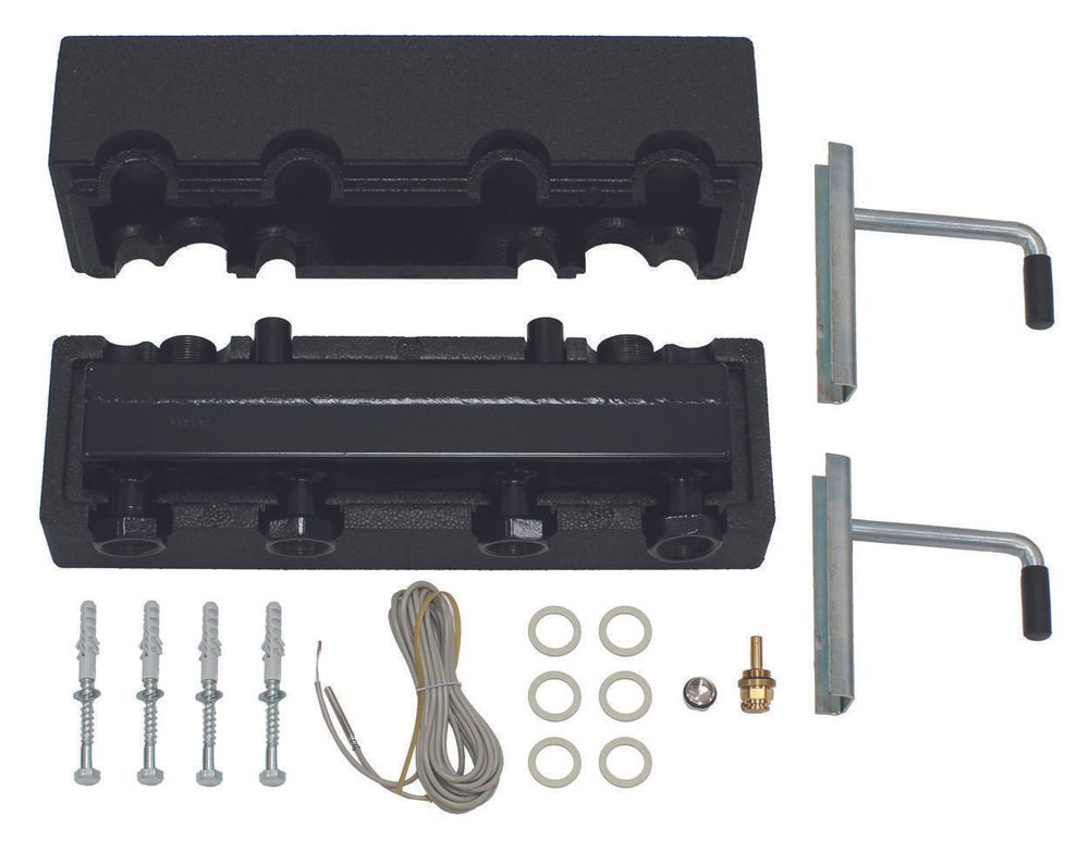 Vaillant Verteilerbalken WHV 35 für 2 Rohrgruppen mit integr. hydr. Weiche, 0020042429