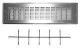 Vaillant Zuluftgitter für Boden-/Wandauslass Langloch Edelstahl, 0020197696