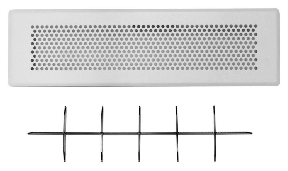 Vaillant Zuluftgitter für Boden-/Wandauslass Rundloch weiß, 0020197697