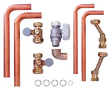 Vaillant VCW-Installationsset Auf-/Unterputz, Rohre kürzbar, 0020201895