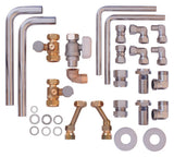 Vaillant VCW/VCI-Instal.-Set, Austausch Alt-Inst., Auf-/Unterputz, Rohre kürzbar, 0020201901