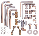 Vaillant VC/VCW/VCI-Installationsset Auf-/Unterputz, Rohre kürzbar, 0020201903
