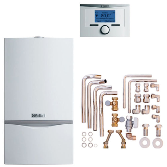 Vaillant Paket 6.226 atmoTEC exclusive VC 104/4-7A E, calorMATIC 350 , Zubehör, 0010042529