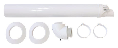 Vaillant Dach-/Wanddurchführung Brennw. waager. Luft-/Abgasführung, PP, 60/100mm, 0020219516