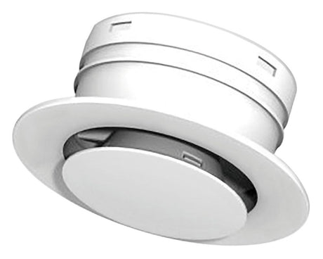 Vaillant Standard Abdeckbl. rund D 125 m für Wandmontage, weiß, 0020231949