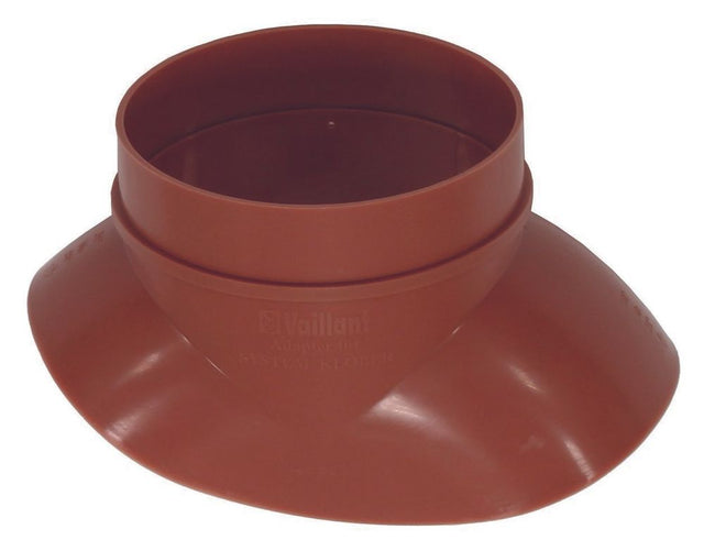 Vaillant Adapter für Klöber-Pfanne rot, für Dachschrägen von 20-50 Grad, 009080