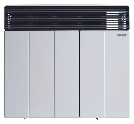 Vaillant Gas-Raumheizaut. VGR-sine 51/4E für Außenwandanschluss, cremeweiß/grau, 0010007935