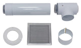 Vaillant Basis-Anschluss-Set für getrennte Luftzufuhr 80/125 mm PP, 0020021006