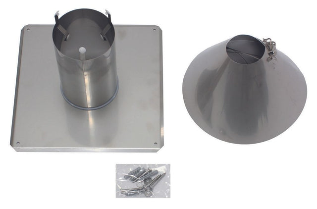 Vaillant Edelstahl-Schachtabdeckung für Abgasleitung DN 80, 0020021007
