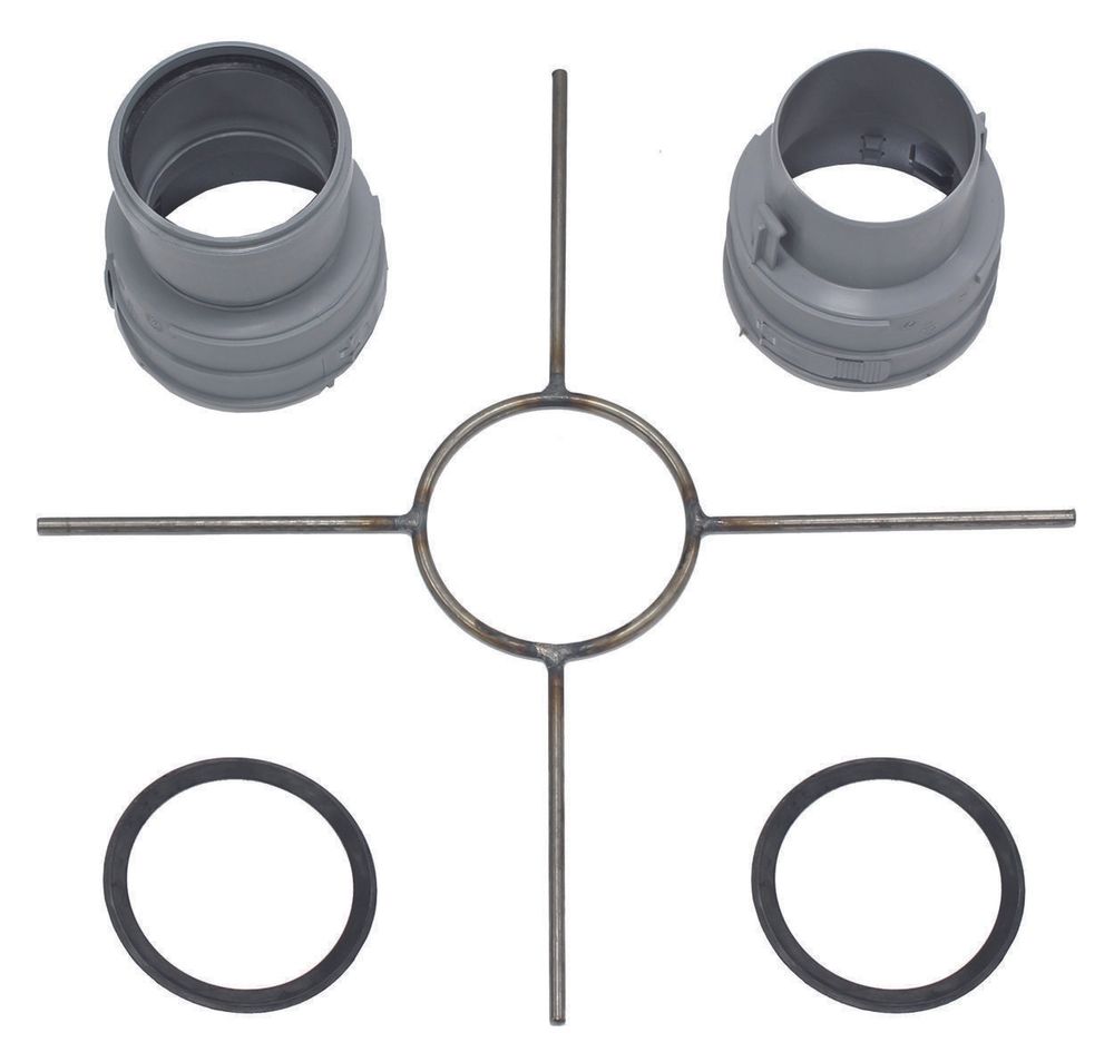 Vaillant Set 6 Grundelemente Brennwert für flexible Abgasleitung DN 80, PP, 0020021008