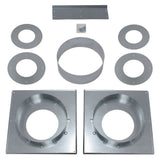 Vaillant Holzwanddurchführung W:60-120mm für Gas-Raumheizautomat VGR-sine 31-71, 0020039540