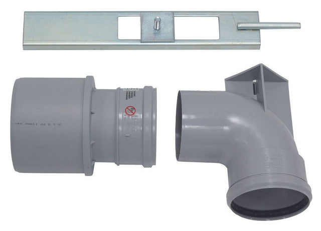 Vaillant Stützbogen DN 100 PP Übergang DN 100/130 PP f. Kask. ecoTEC,eco/auroC., 0020075739