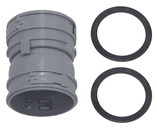 Vaillant Verbindungsstück für flexibles Abgassystem DN 60, PP, 0020077525