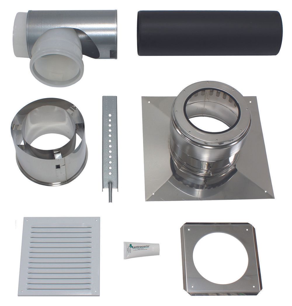 Vaillant Basis-Anschluss-Set DN 160 PP an Abgas DN 160 PP Schacht, 0020095533