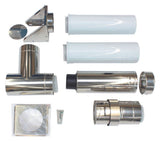 Vaillant Basis-Anschluss-Set 110/160 mm PP an der Fassade konz., 0020106375