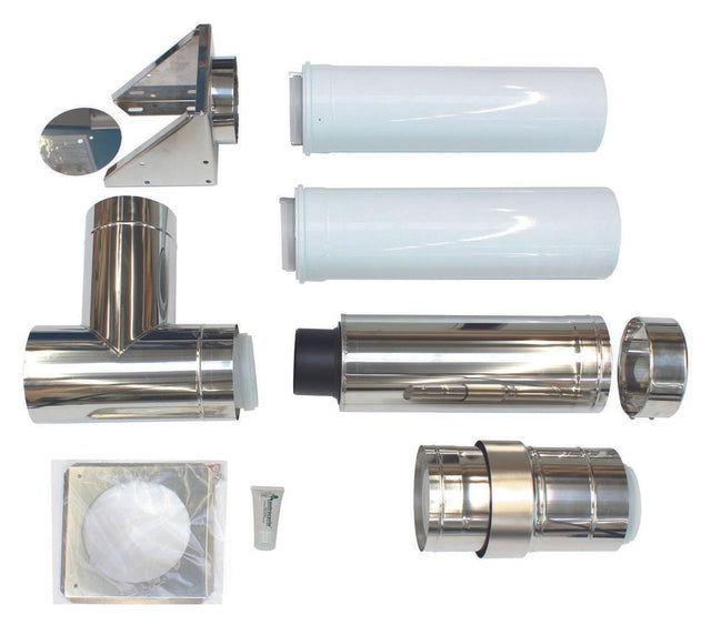Vaillant Basis-Anschluss-Set 110/160 mm PP an der Fassade konz., 0020106375
