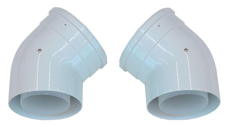 Vaillant Bogen 45 Grad 110/160 mm (2 St.) konzentrisch PP, 0020106379