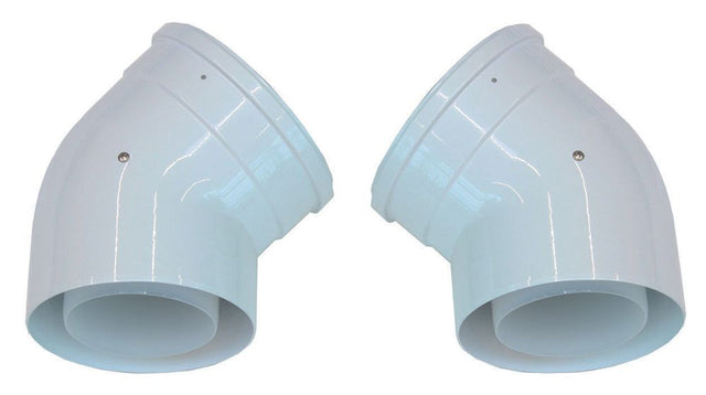 Vaillant Bogen 45 Grad 110/160 mm (2 St.) konzentrisch PP, 0020106379