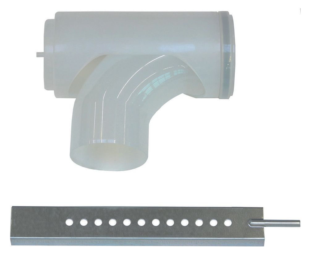 Vaillant Stützbogen 87 Gr 110 mm PP mit Auflageschiene 350 mm, 0020106388