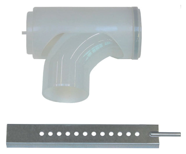 Vaillant Stützbogen 87 Gr 110 mm PP mit Auflageschiene 350 mm, 0020106388