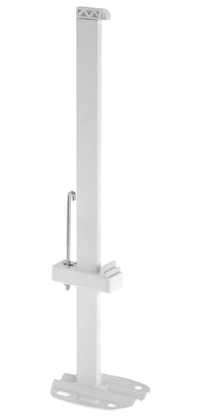 Kermi Standkonsole innenliegend für Typ 10/11/12/21/22/33, Bauhöhe 300-554 mm, Rohrlänge 460mm, ZB01380001
