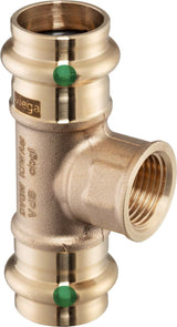 Viega Profipress Sanpress-T-Stück, d1 42, Rp 1, d2 42 Rotguss oder Siliziumbronze Modell 2217.2, 361211