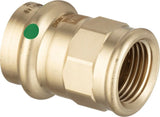 Viega Profipress Sanpress-Übergangsstück, d 42mm, Rp 11/2 Rotguss oder Siliziumbronze Modell 2212, 124236
