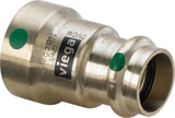 Viega Profipress Megapress-Übergangsstück, DN 15, d 18mm Siliziumbronze Modell 4213.2, 754679