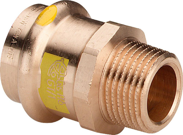 Viega Profipress G-Übergangsstück, d 22mm, R 3/4 Rotguss Modell 2611, 346171