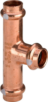 Viega Profipress S-T-Stück, d1 12, d2 12, d3 12 Kupfer Modell 4518, 628406